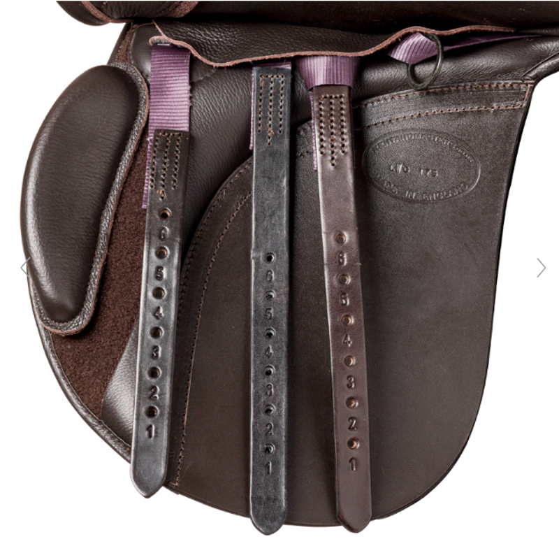 Kent and Masters Low Wither GP Saddle - Brown-1